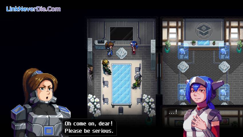 Hình ảnh trong game CrossCode (screenshot)