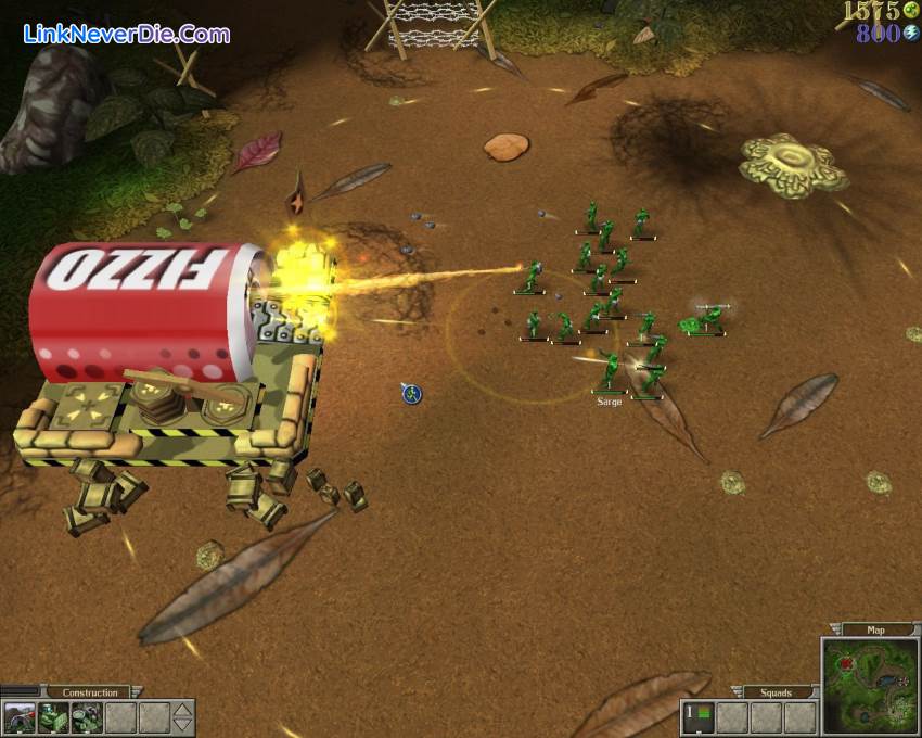 Hình ảnh trong game Army Men RTS (screenshot)