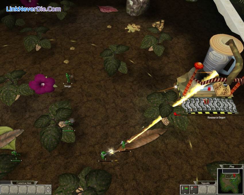 Hình ảnh trong game Army Men RTS (screenshot)