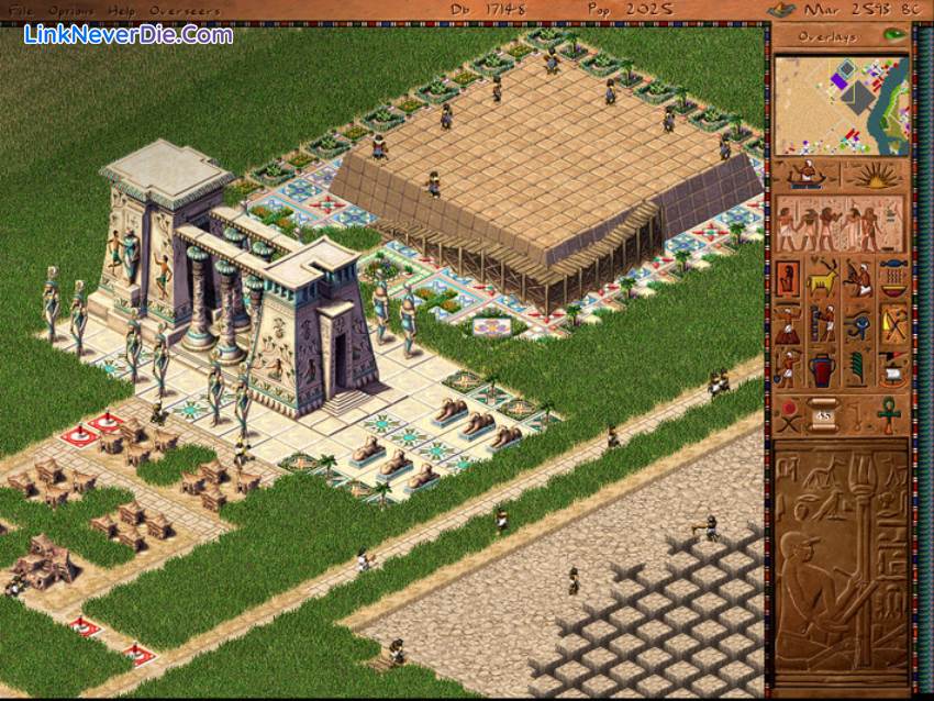 Hình ảnh trong game Pharaoh + Cleopatra (screenshot)