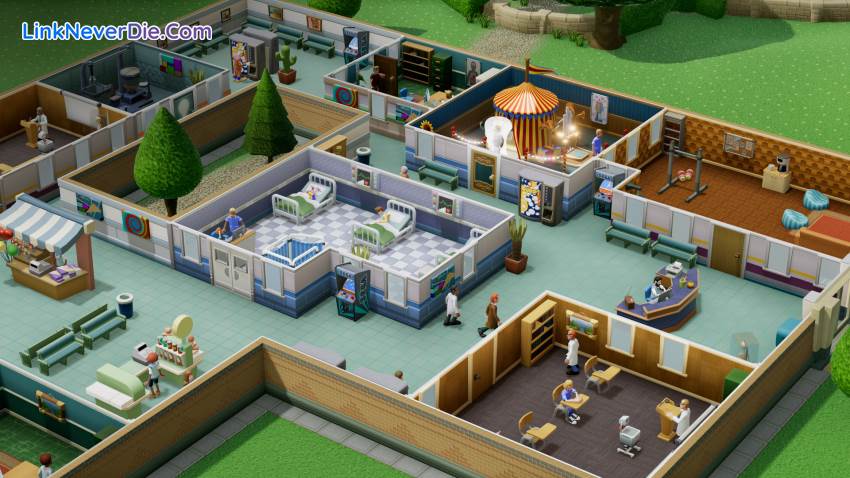 Hình ảnh trong game Two Point Hospital (screenshot)