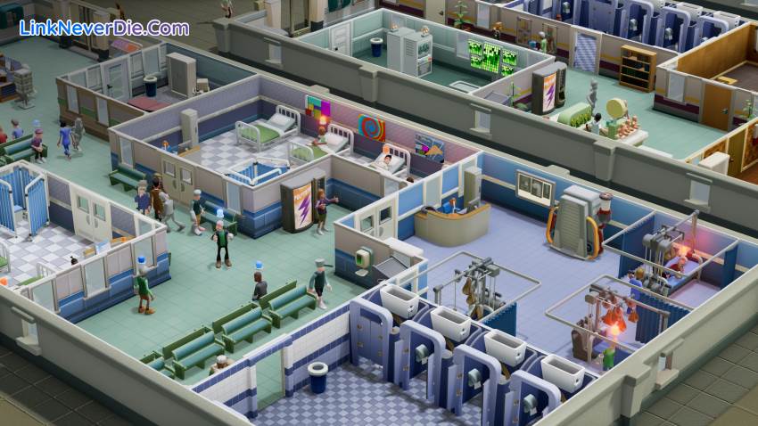 Hình ảnh trong game Two Point Hospital (screenshot)