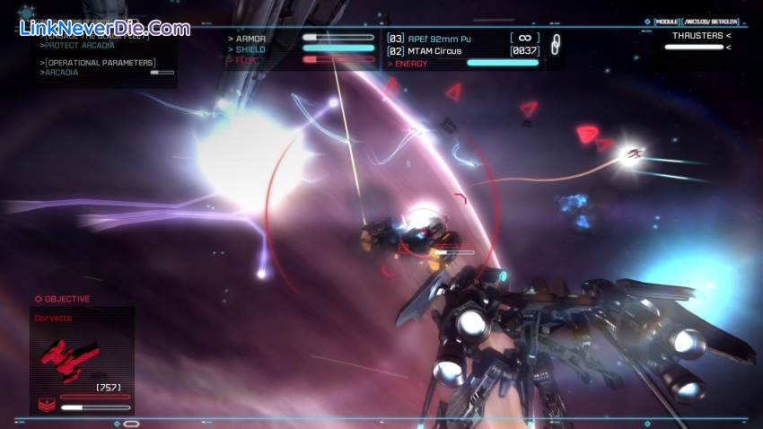 Hình ảnh trong game Strike Suit Zero (screenshot)