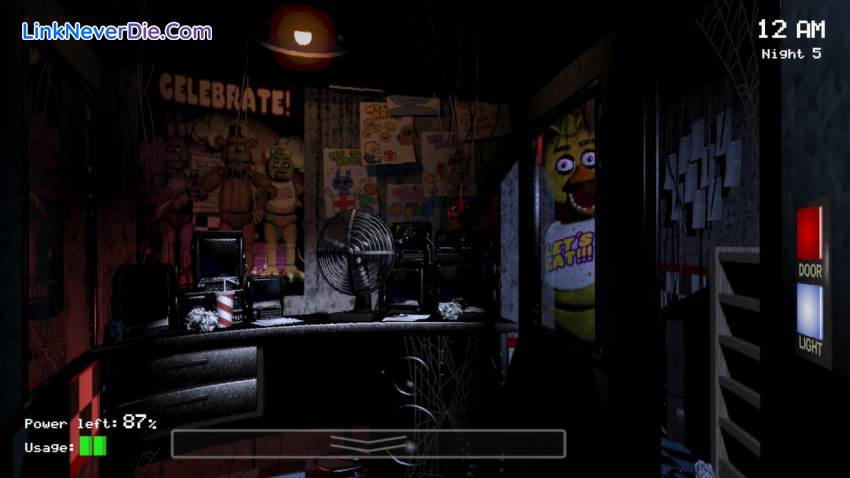 Hình ảnh trong game Five Nights at Freddy's (screenshot)