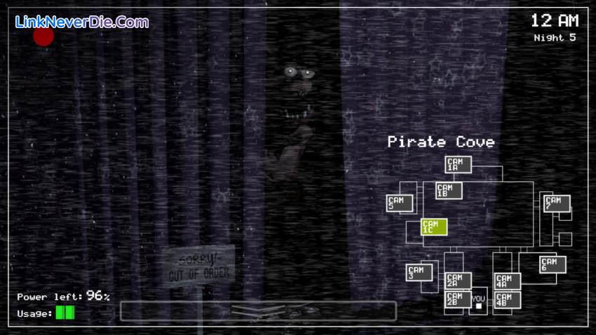 Hình ảnh trong game Five Nights at Freddy's (screenshot)