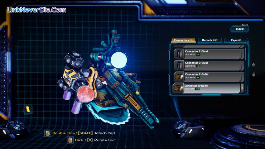 Hình ảnh trong game Mothergunship (screenshot)