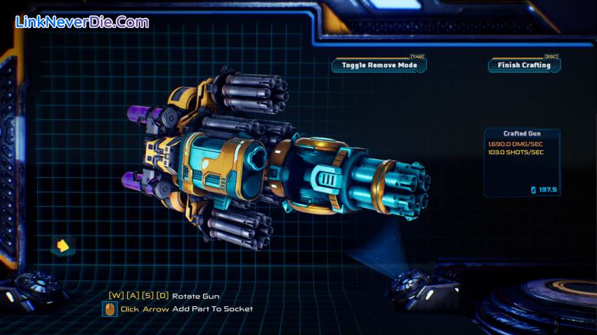 Hình ảnh trong game Mothergunship (screenshot)