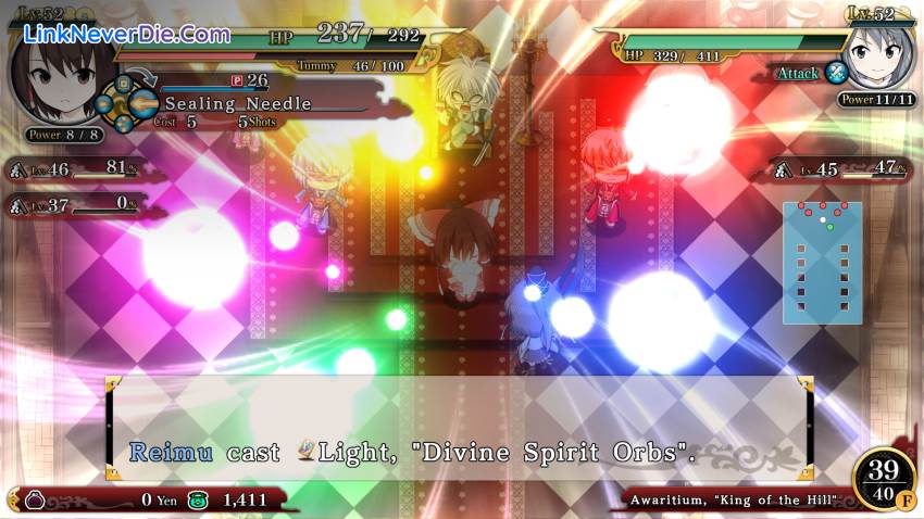 Hình ảnh trong game Touhou Genso Wanderer -Reloaded- (screenshot)