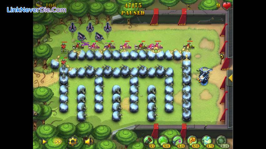 Hình ảnh trong game Fieldrunners (screenshot)