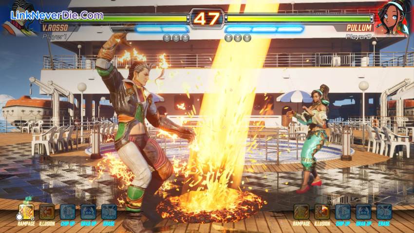 Hình ảnh trong game FIGHTING EX LAYER (screenshot)