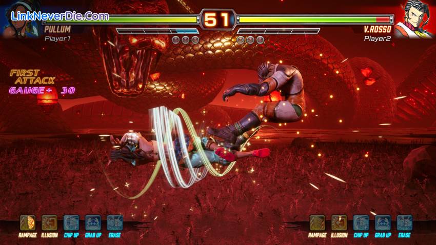 Hình ảnh trong game FIGHTING EX LAYER (screenshot)