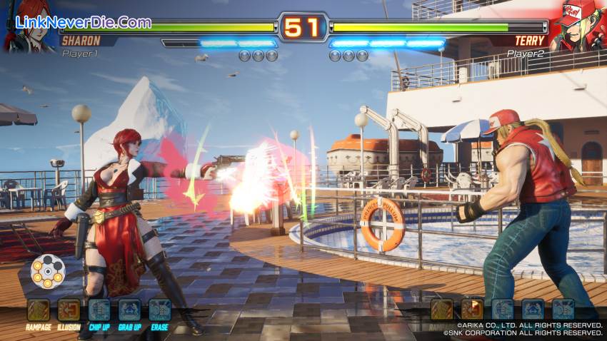 Hình ảnh trong game FIGHTING EX LAYER (screenshot)