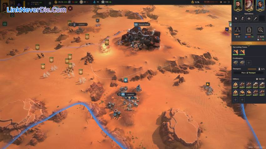 Hình ảnh trong game Dune: Spice Wars (screenshot)