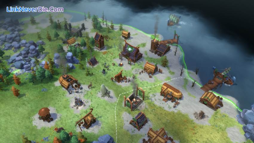 Hình ảnh trong game Northgard (screenshot)