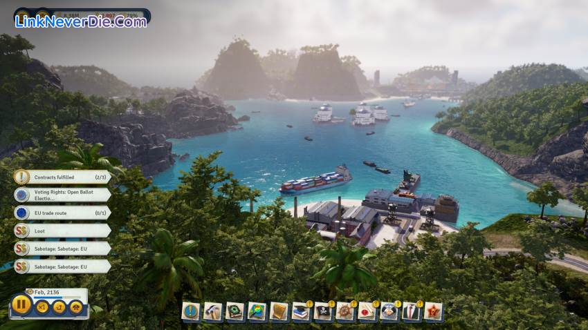 Hình ảnh trong game Tropico 6 (screenshot)