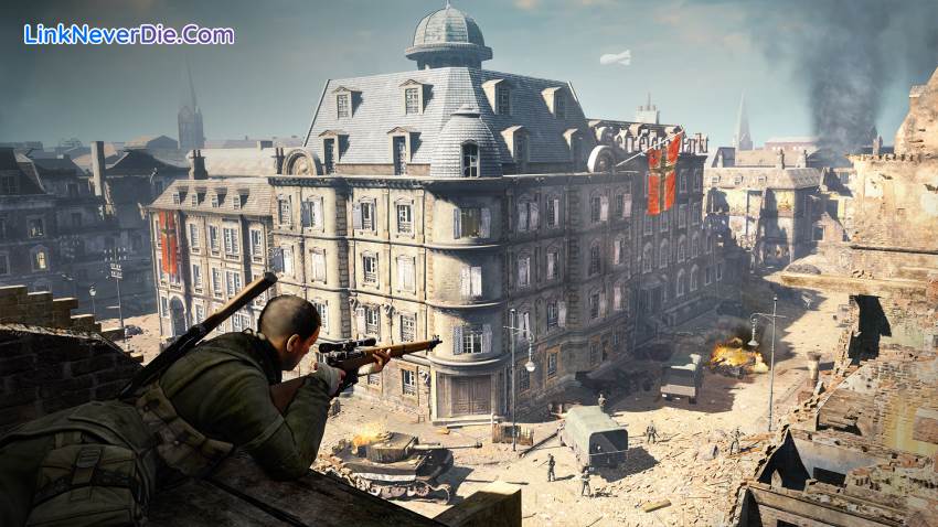 Hình ảnh trong game Sniper Elite V2 Remastered (screenshot)