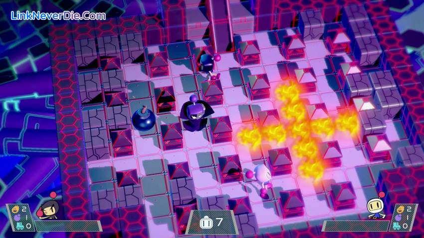 Hình ảnh trong game Super Bomberman R (screenshot)