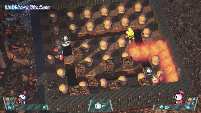 Hình ảnh trong game Super Bomberman R (screenshot)