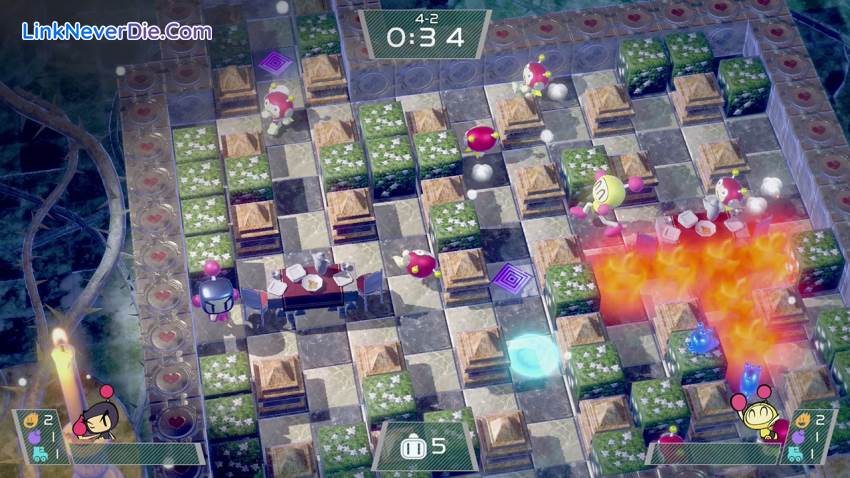 Hình ảnh trong game Super Bomberman R (screenshot)