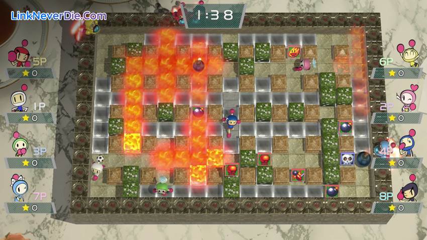 Hình ảnh trong game Super Bomberman R (screenshot)