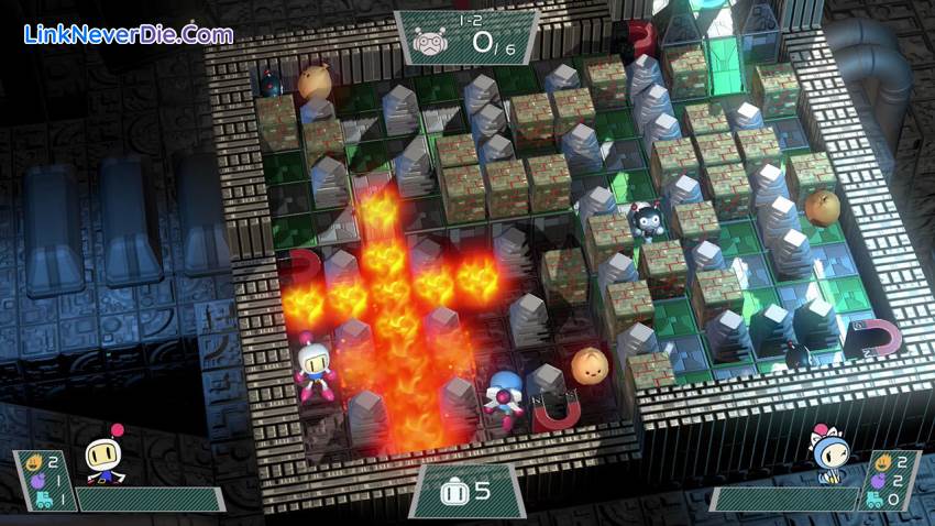 Hình ảnh trong game Super Bomberman R (screenshot)