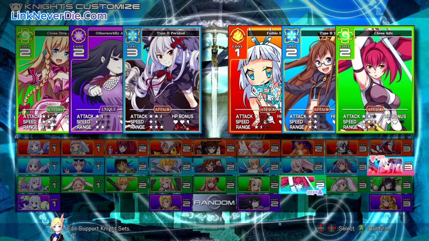 Hình ảnh trong game Million Arthur: Arcana Blood (screenshot)