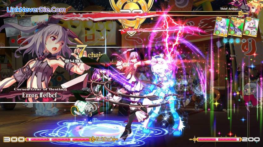 Hình ảnh trong game Million Arthur: Arcana Blood (screenshot)