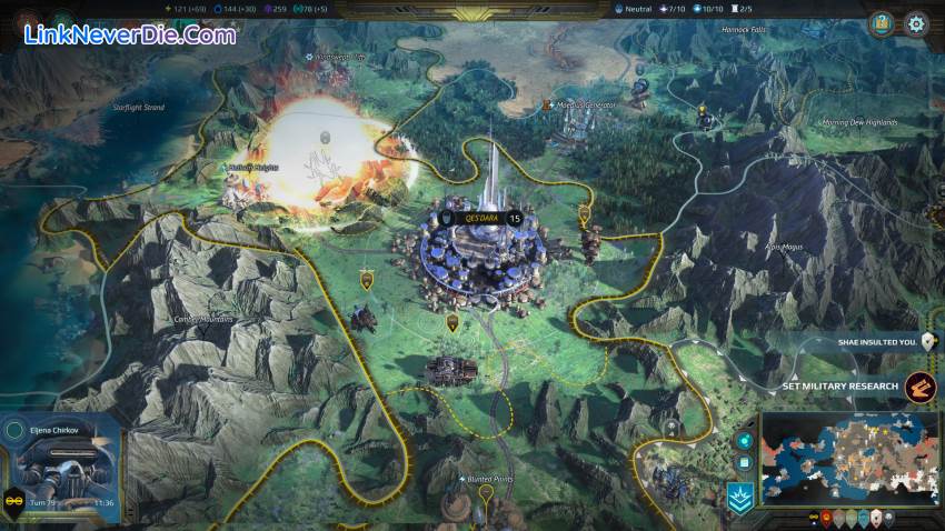 Hình ảnh trong game Age of Wonders: Planetfall (screenshot)