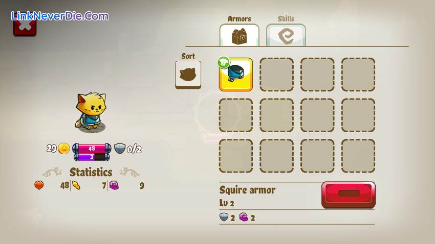 Hình ảnh trong game Cat Quest (screenshot)