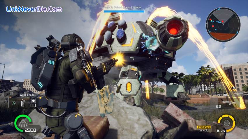 Hình ảnh trong game EARTH DEFENSE FORCE: IRON RAIN (screenshot)