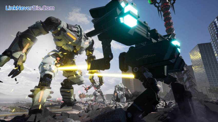 Hình ảnh trong game EARTH DEFENSE FORCE: IRON RAIN (screenshot)