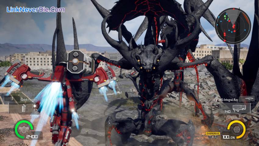 Hình ảnh trong game EARTH DEFENSE FORCE: IRON RAIN (screenshot)