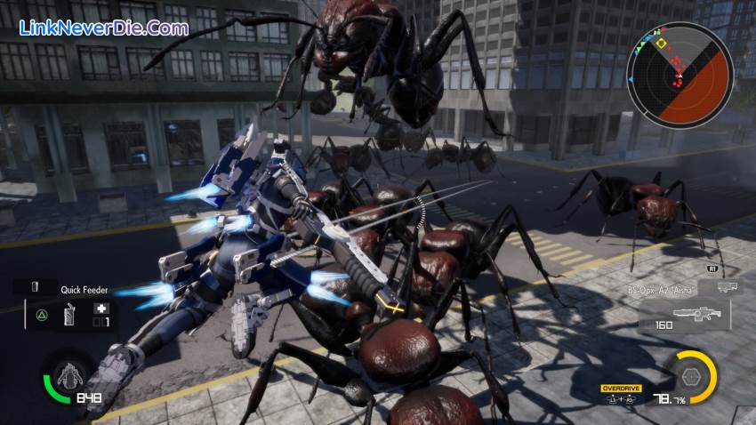 Hình ảnh trong game EARTH DEFENSE FORCE: IRON RAIN (screenshot)