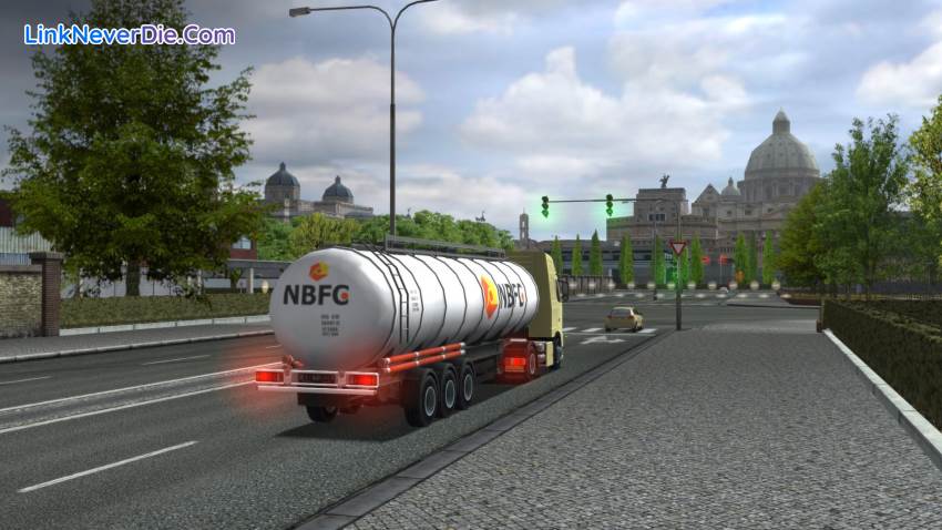 Hình ảnh trong game Euro Truck Simulator (screenshot)