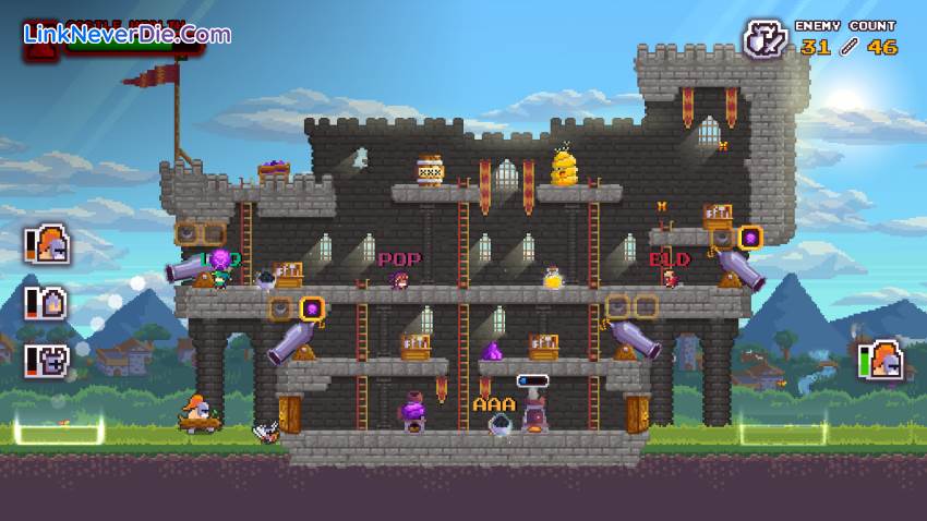 Hình ảnh trong game No Heroes Here (screenshot)