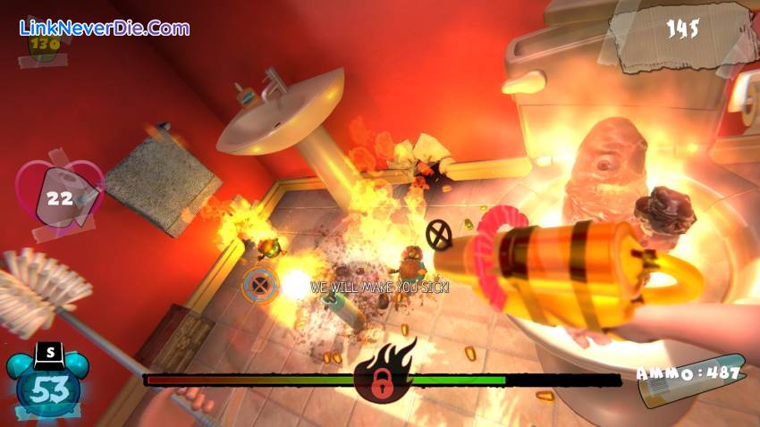 Hình ảnh trong game ATTACK OF THE EVIL POOP (screenshot)