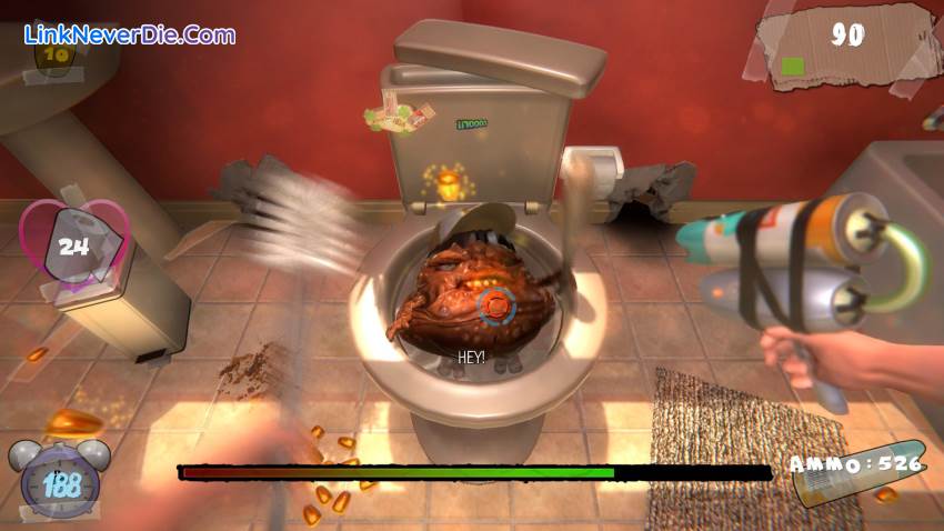 Hình ảnh trong game ATTACK OF THE EVIL POOP (screenshot)