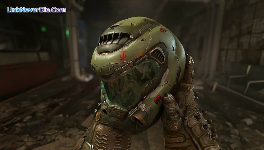 Hình ảnh trong game DOOM Eternal (screenshot)