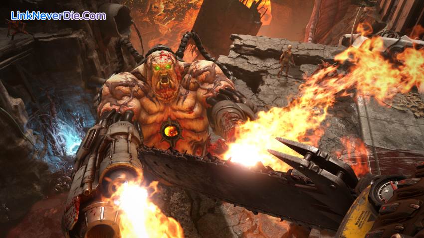 Hình ảnh trong game DOOM Eternal (screenshot)