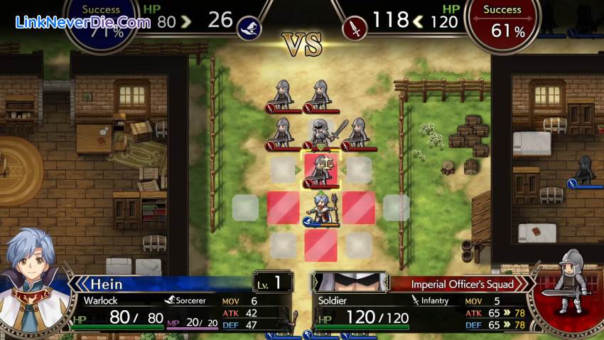 Hình ảnh trong game Langrisser I & II (screenshot)