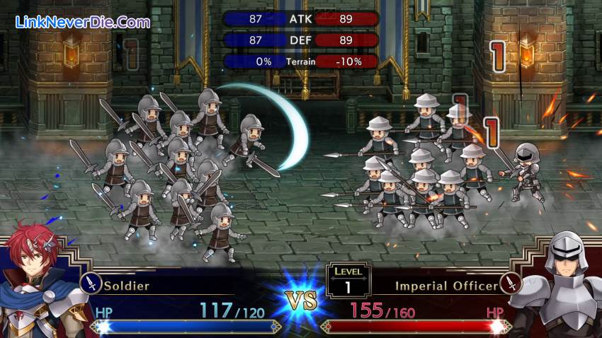 Hình ảnh trong game Langrisser I & II (screenshot)