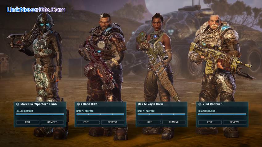 Hình ảnh trong game Gears Tactics (screenshot)