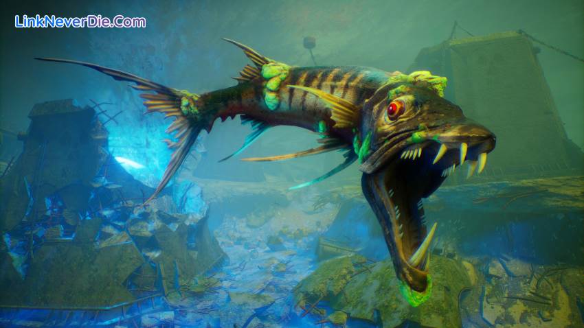 Hình ảnh trong game Maneater (screenshot)