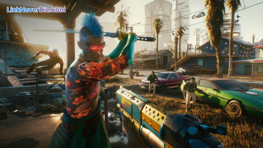 Hình ảnh trong game Cyberpunk 2077 (screenshot)