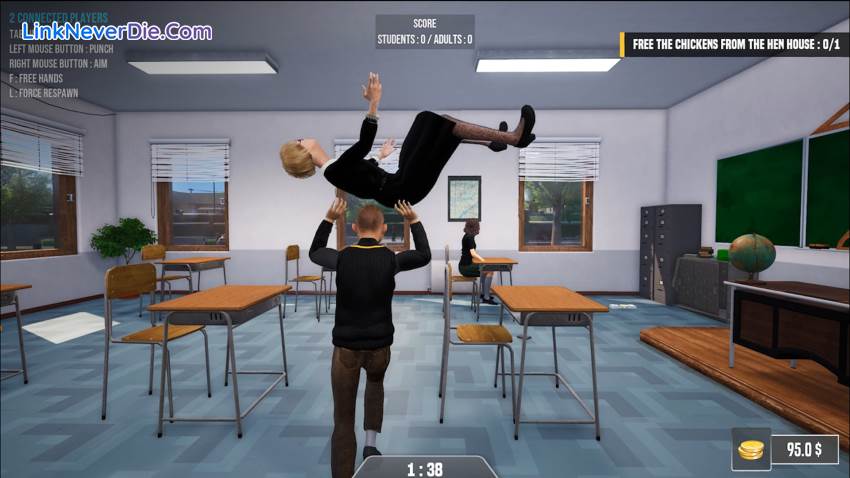 Hình ảnh trong game Bad Guys at School (screenshot)