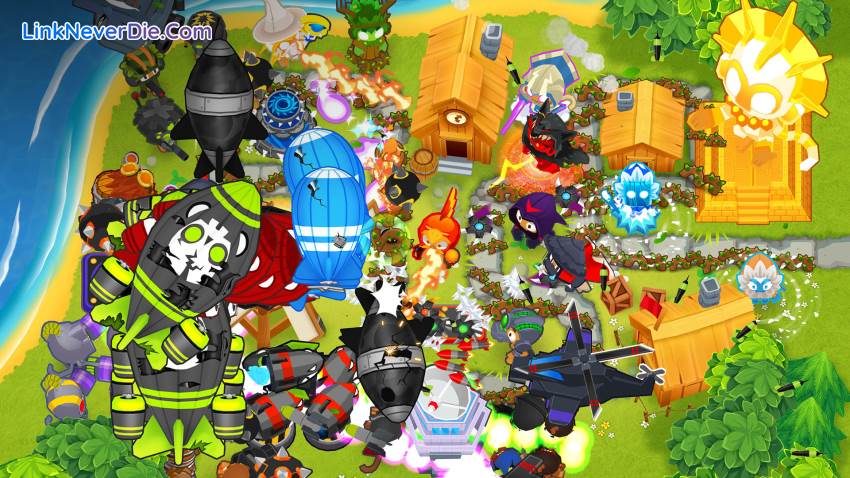 Hình ảnh trong game Bloons TD 6 (screenshot)