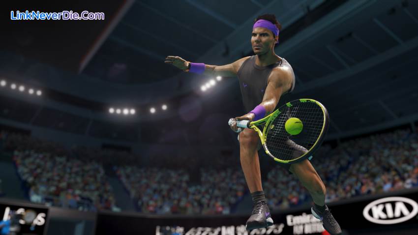 Hình ảnh trong game AO Tennis 2 (screenshot)