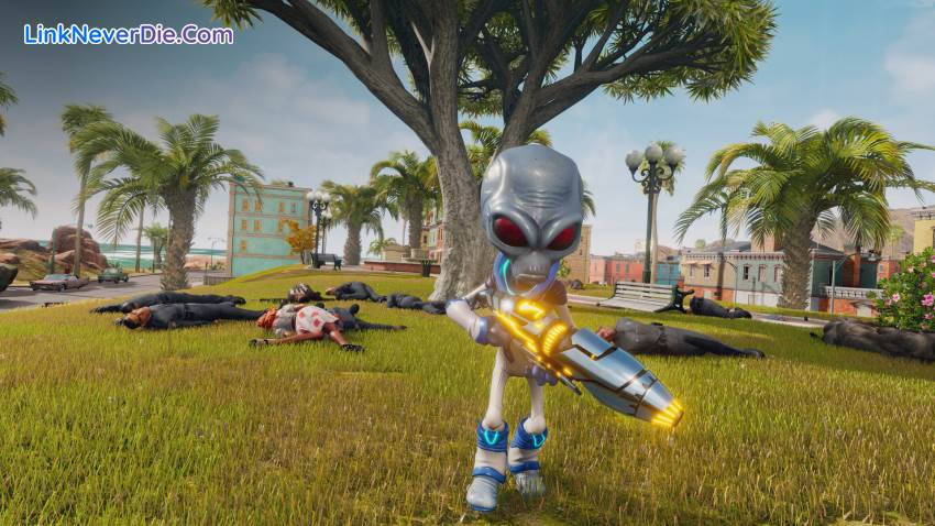 Hình ảnh trong game Destroy All Humans! (screenshot)