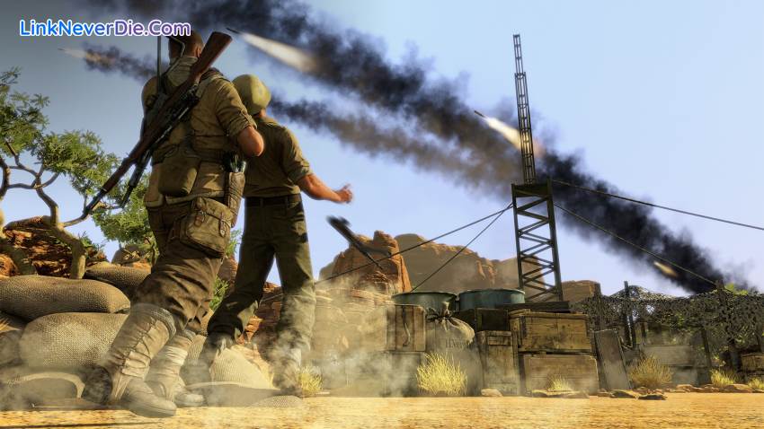 Hình ảnh trong game Sniper Elite 3 (screenshot)