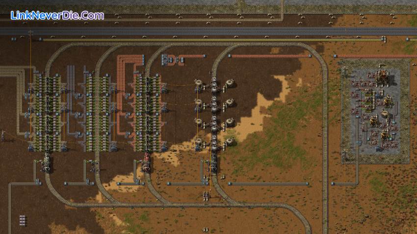 Hình ảnh trong game Factorio (screenshot)